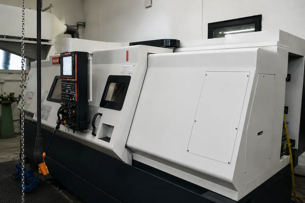 CNC-Drehmaschine am Standort Salzgitter