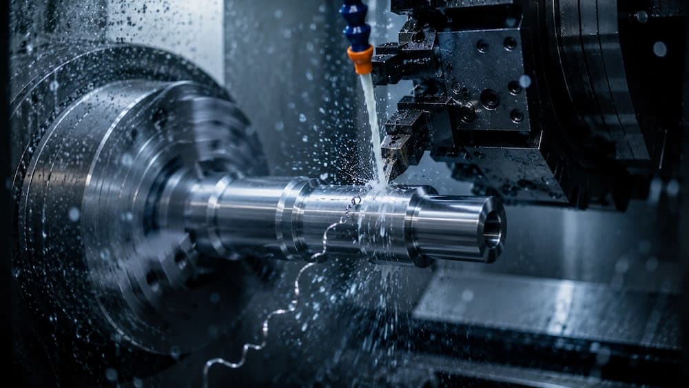 Präzise gefertigtes CNC-Drehteil