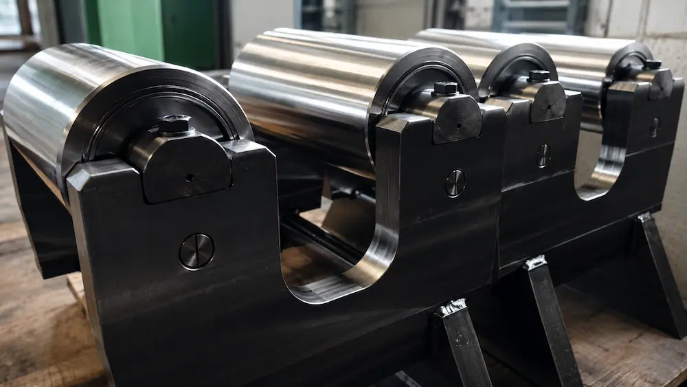 Baugruppe Rollenbock aus Fertigung
